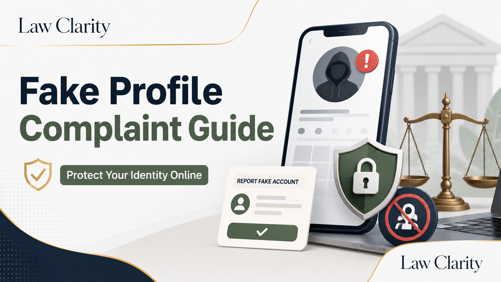 What To Do If Someone Creates a Fake Social Media Account Using Your Name legal guide by LawClarity