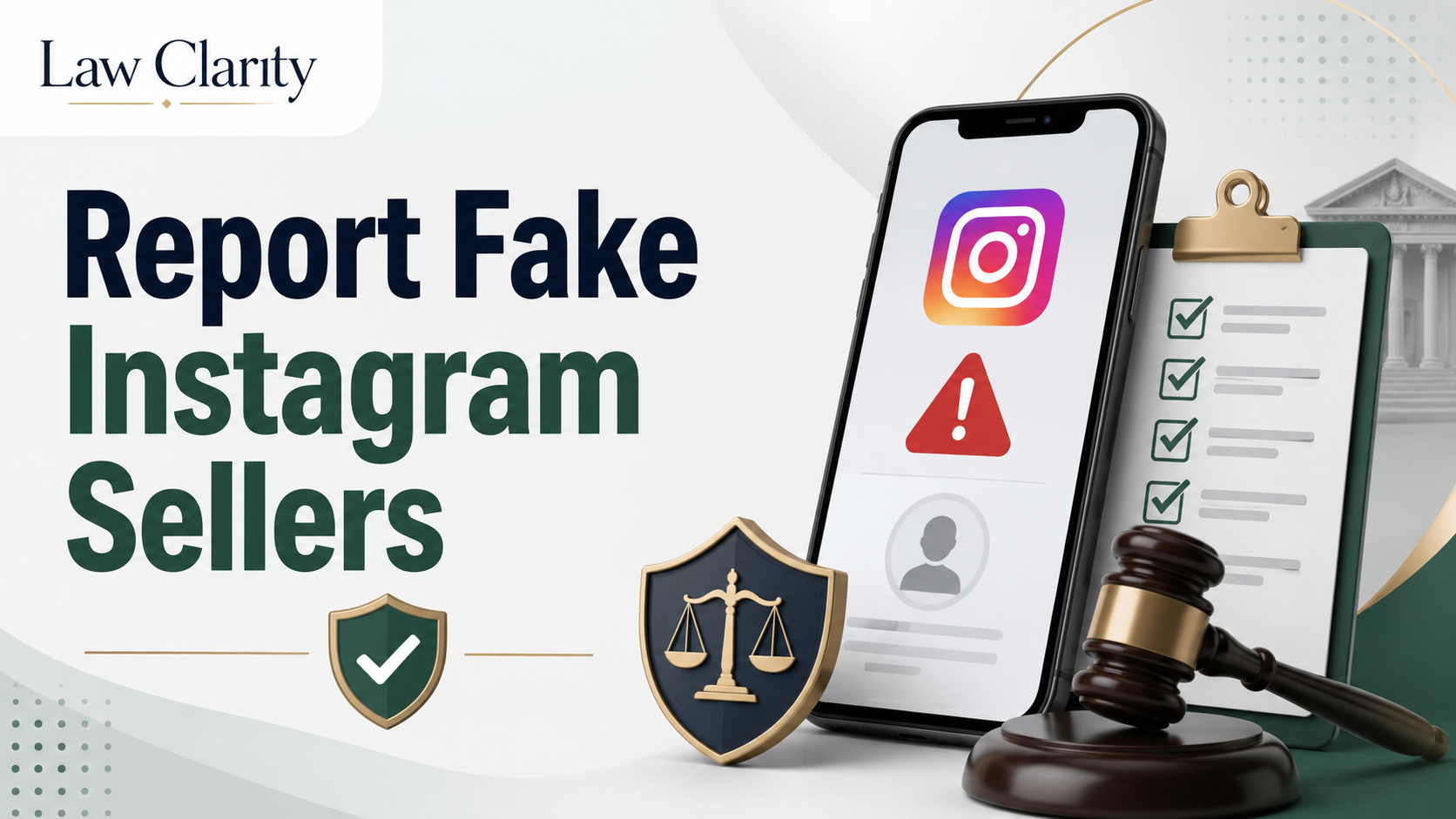 Instagram Business Scam in India 2026: How to Report Fake Sellers legal guide by LawClarity