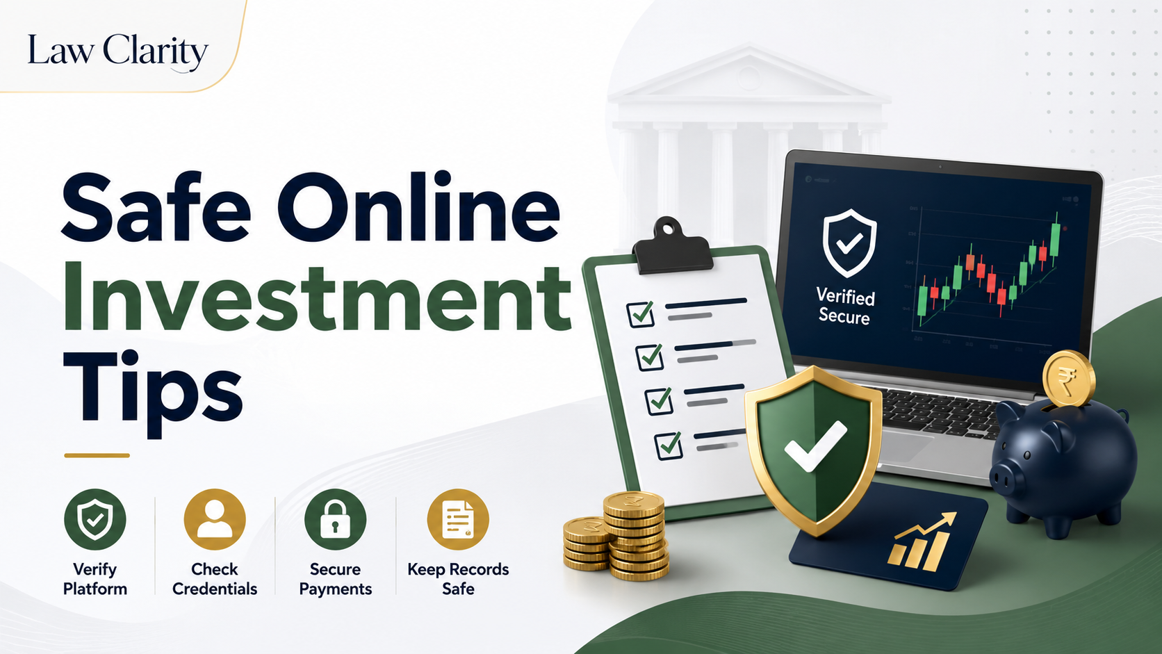 Things to Remember Before Investing Money Online in India 2026 legal guide by LawClarity