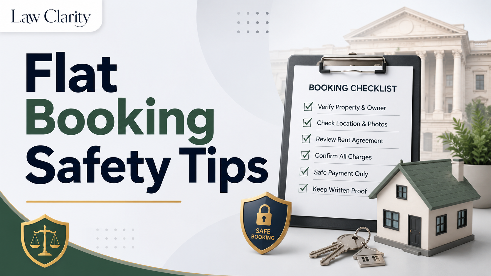 Things to Check Before Booking PG Online in India legal guide by LawClarity