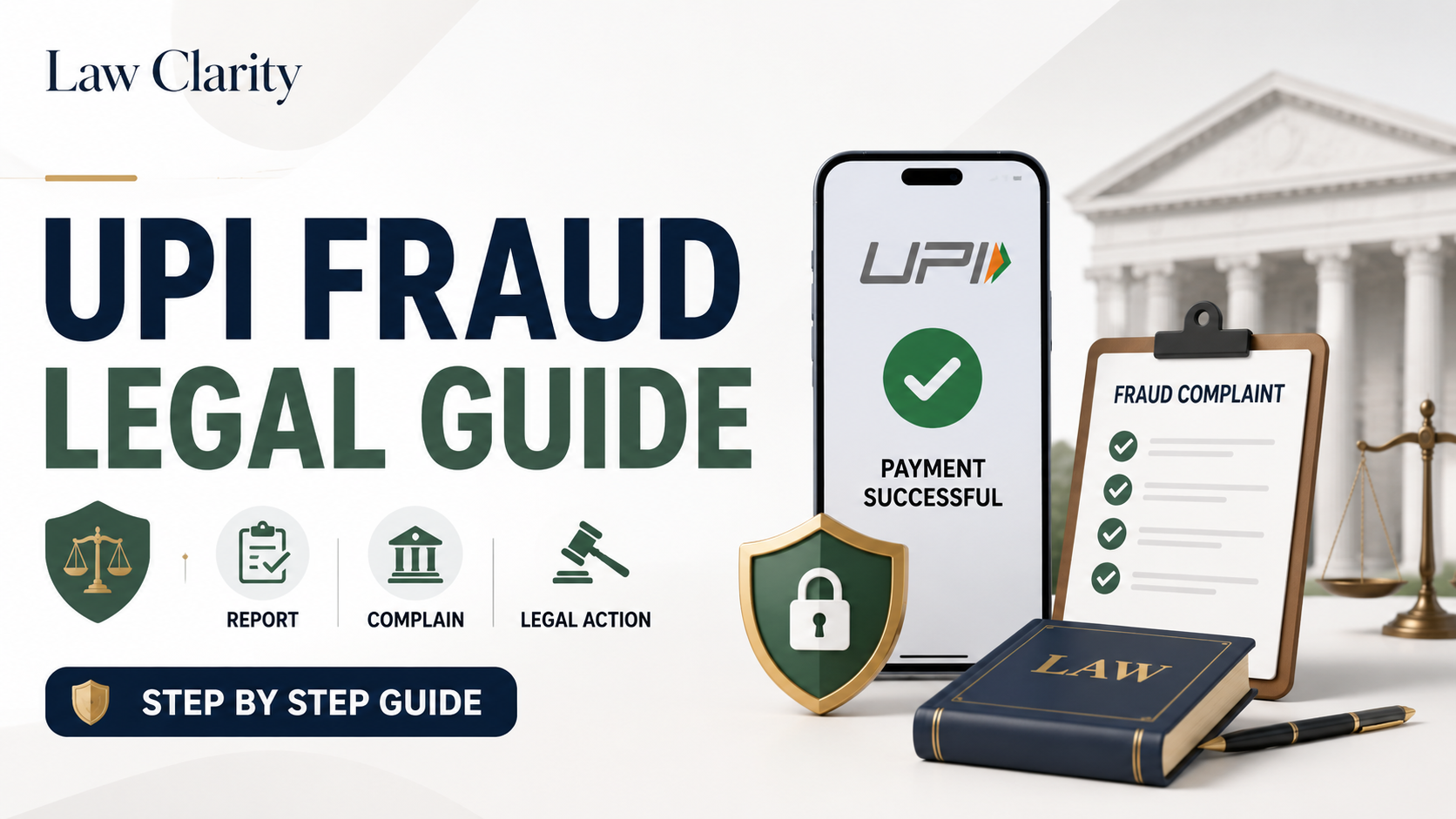 UPI Fraud Complaint in India 2026: Step by Step Legal Guide legal guide by LawClarity