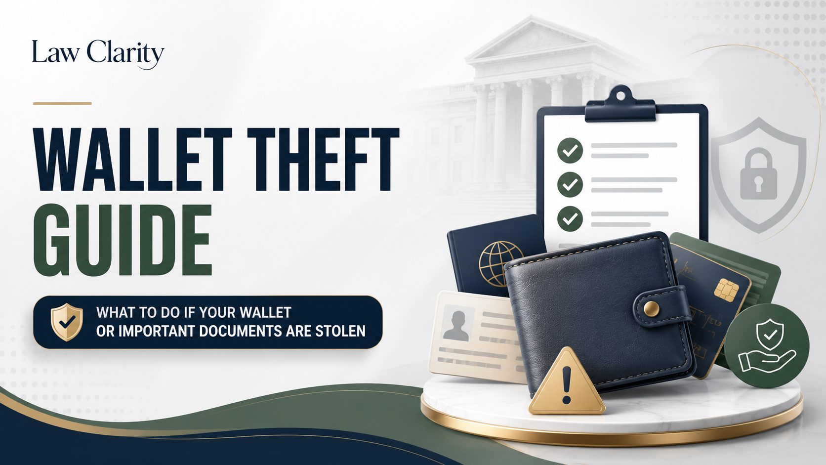 Wallet or Documents Stolen in India What to Do legal guide by LawClarity