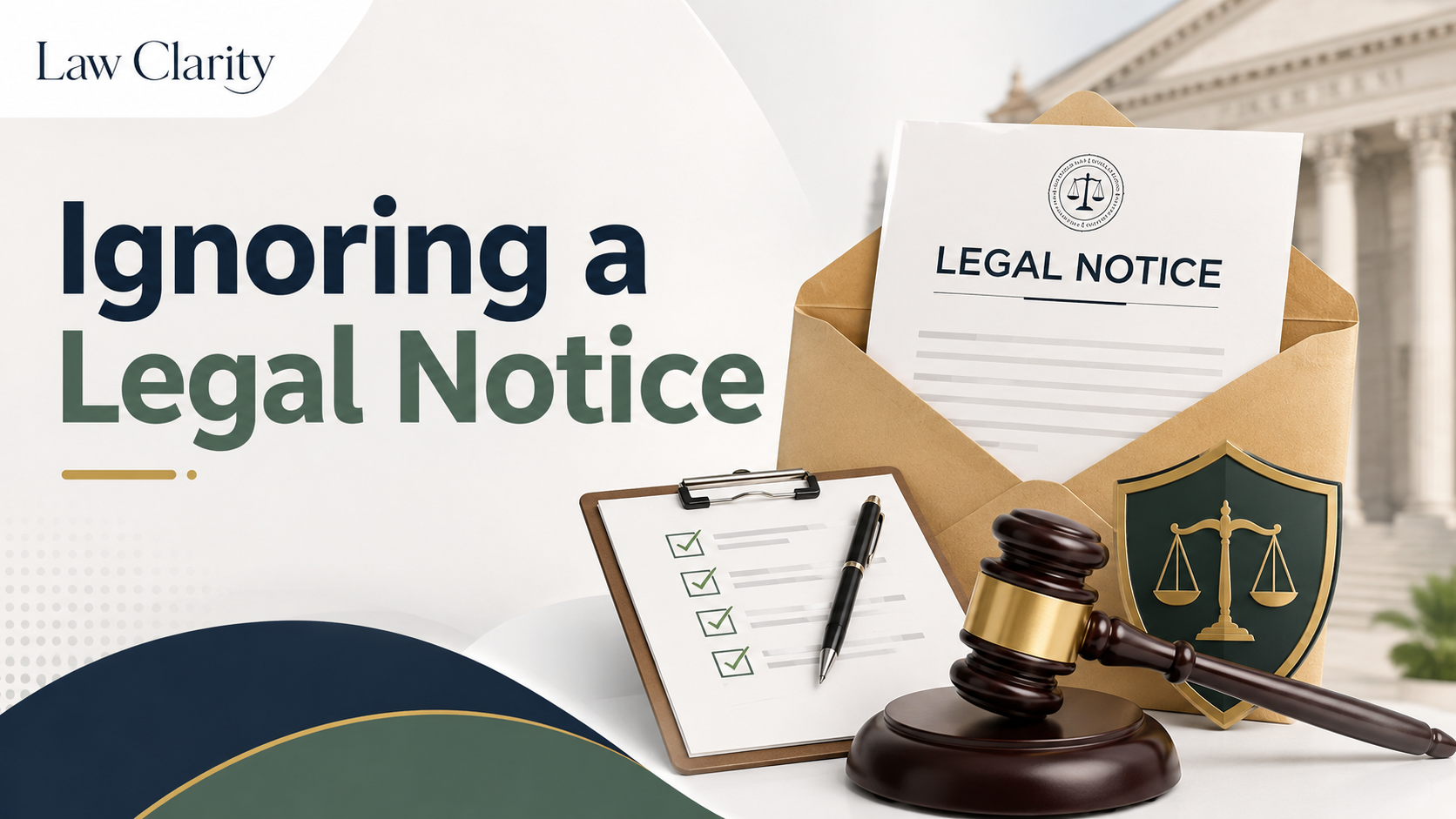 What Happens If You Ignore a Legal Notice in India? legal guide by LawClarity