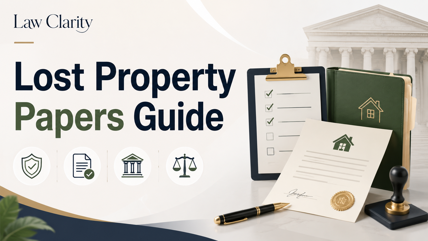 What to Do If Property Papers Are Lost in India 2026 legal guide by LawClarity