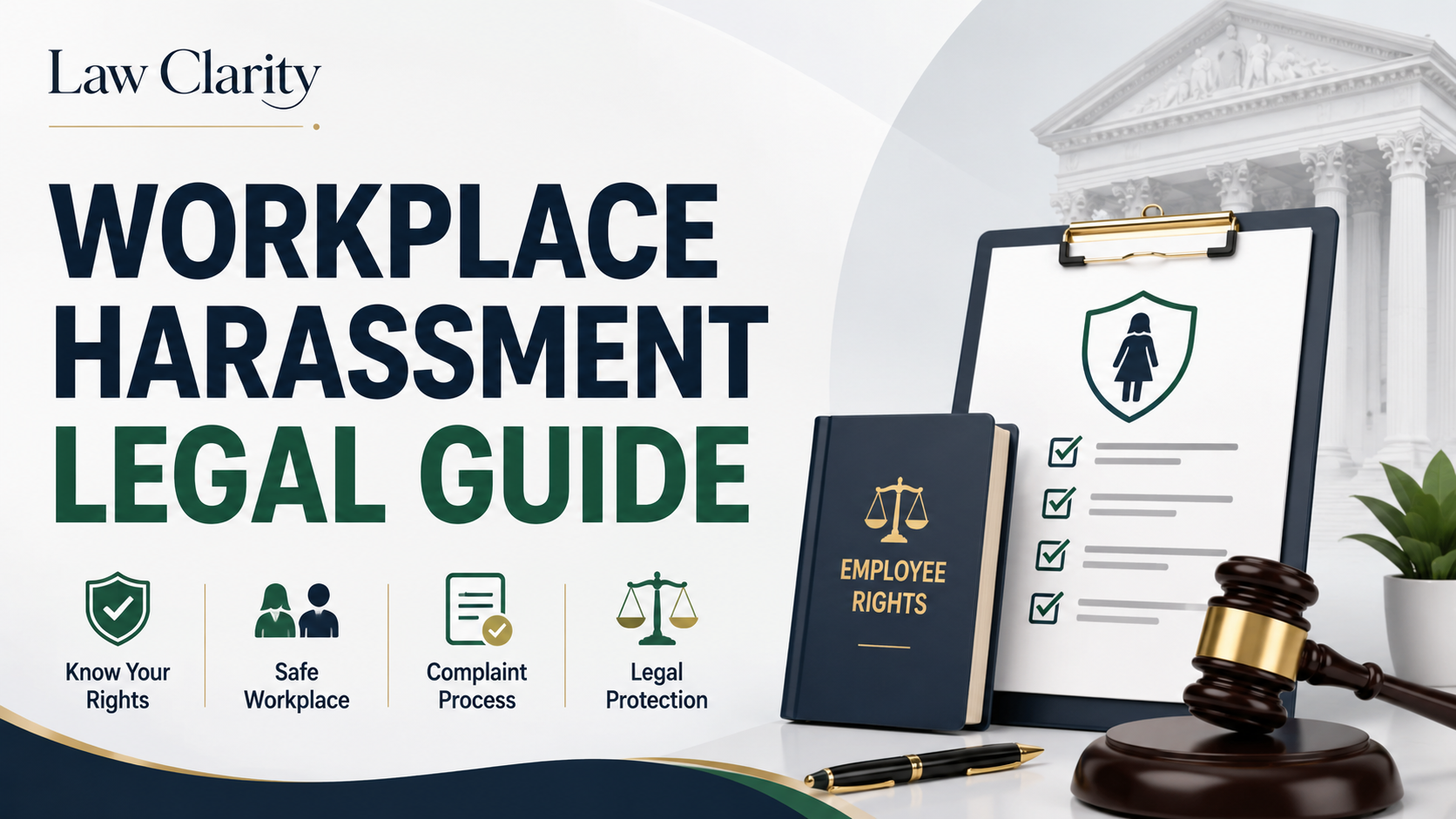 Workplace Harassment Laws in India: Complete Legal Guide 2026 legal guide by LawClarity
